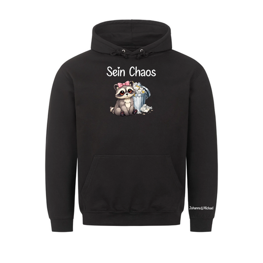 HIS CHAOS - Hoodie with customizable sleeves