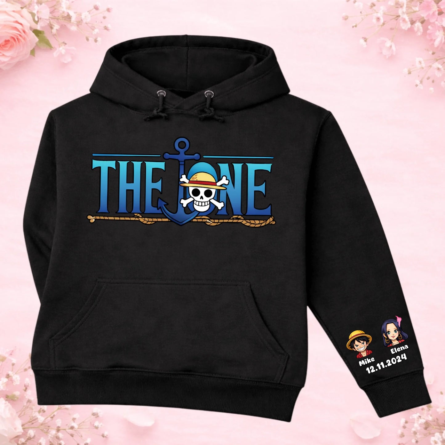 schwarz valentinstag Ärmelprint