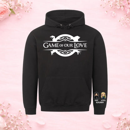 GAME OF OUR LOVE - Premium Hoodie (customizable)