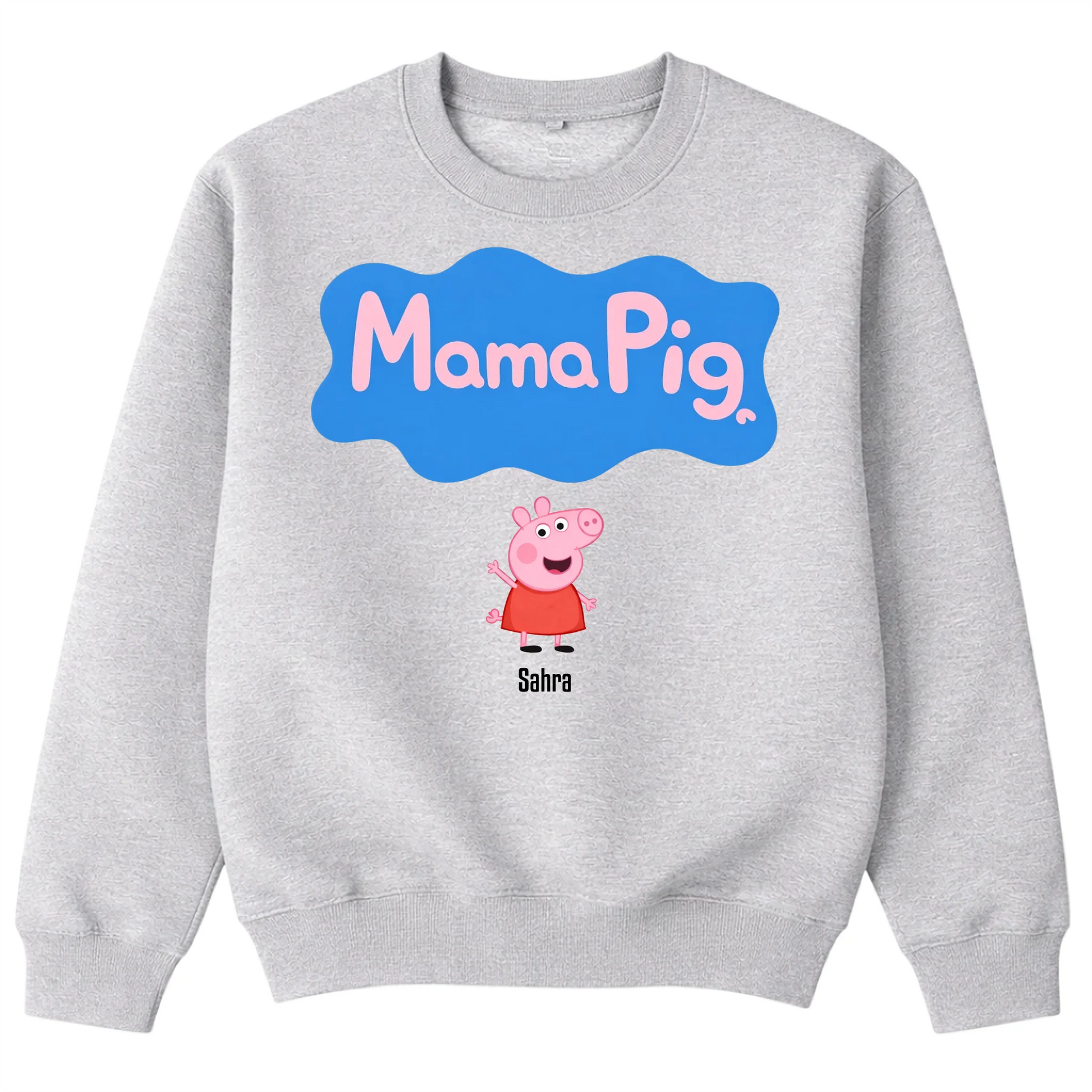 Sweater Mockup heather gry