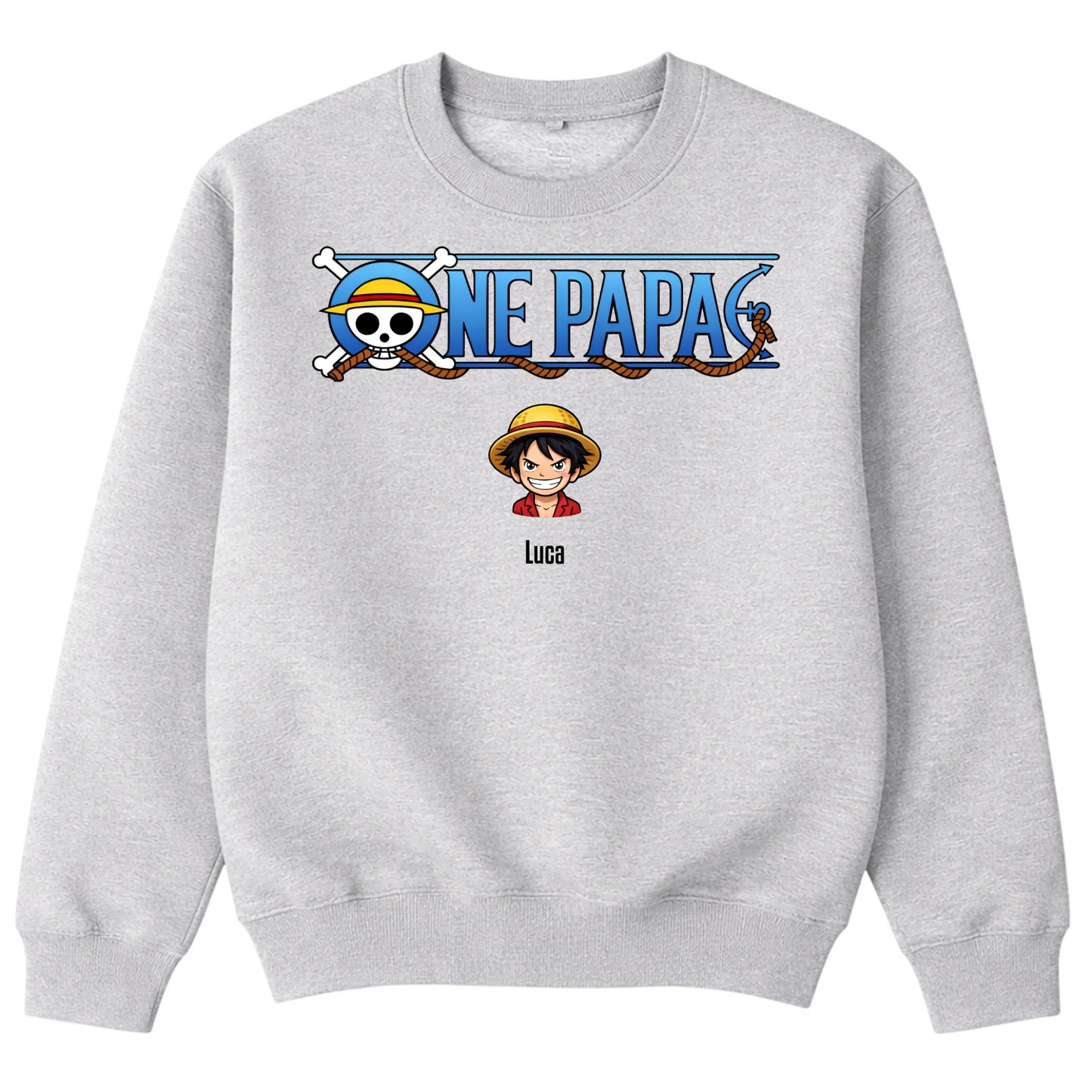 Sweater Mockup heather gry