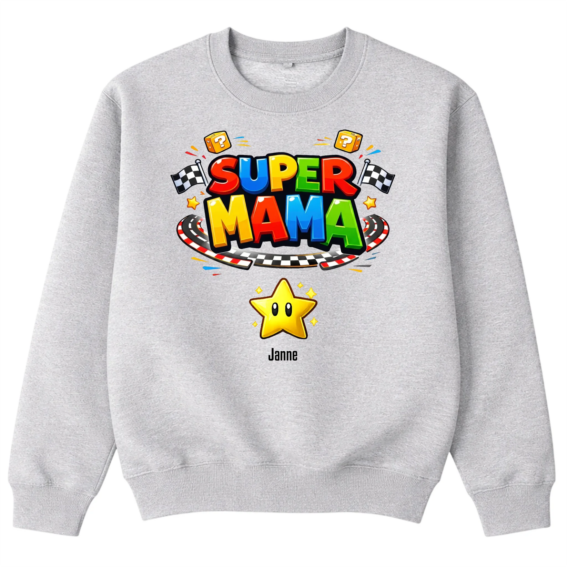 Sweater Mockup heather gry
