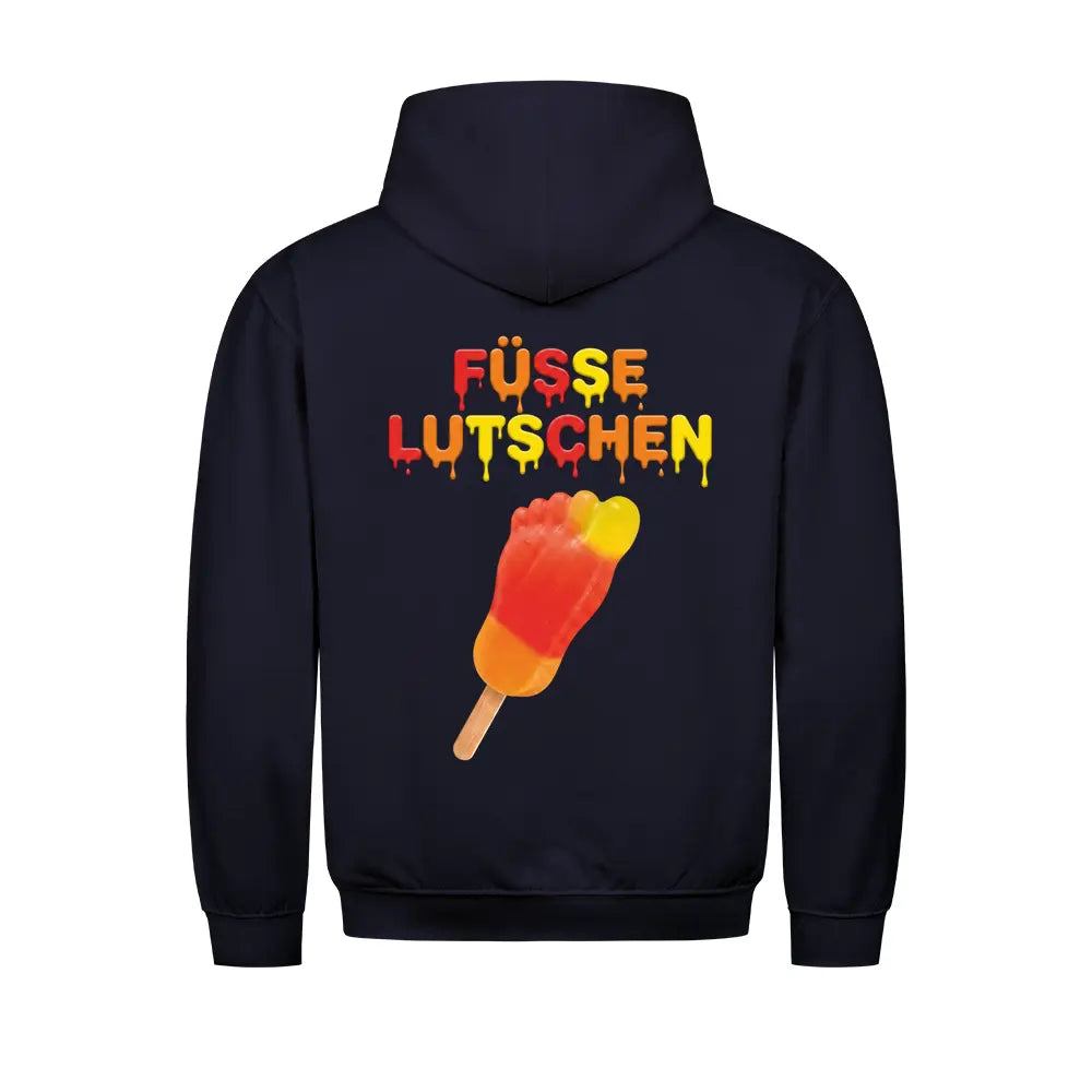 FÜSSE LUTSCHEN - Premium Hoodie Backprint