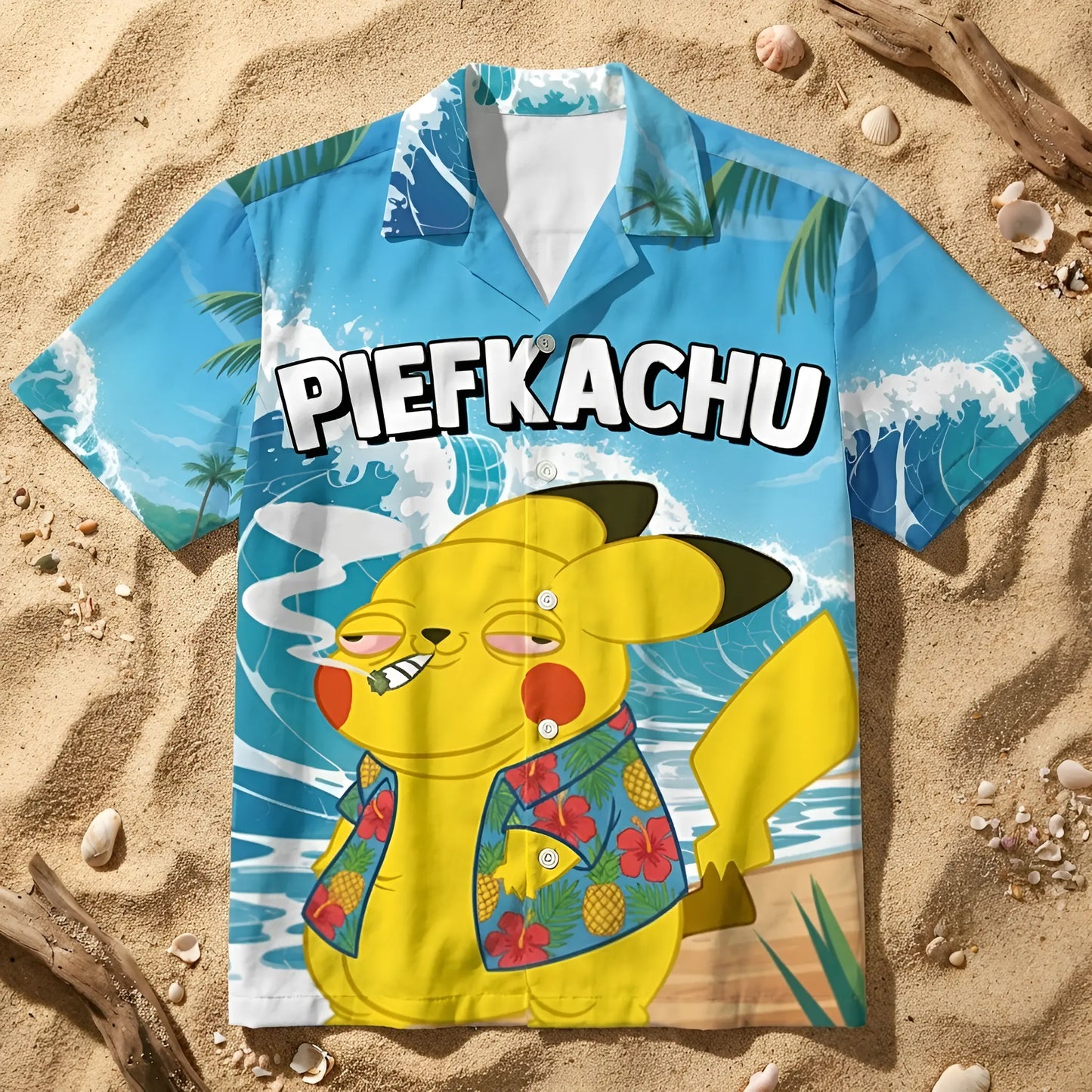 PIEFKACHU - Hawaiihemd