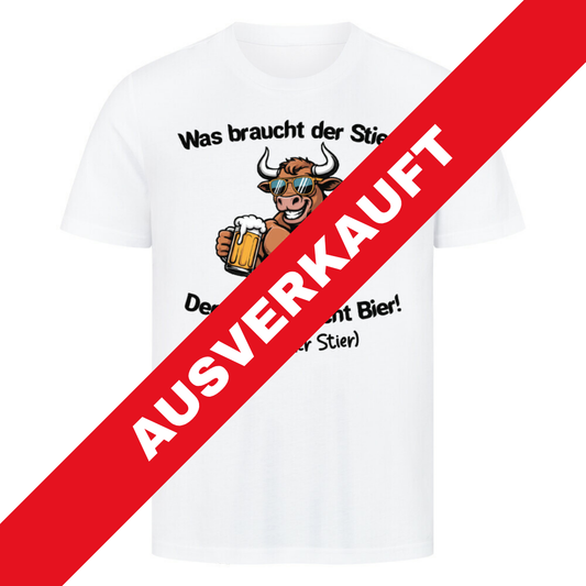 STIER BRAUCHT BIER T-SHIRT