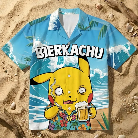 BIERKACHU - Hawaiihemd