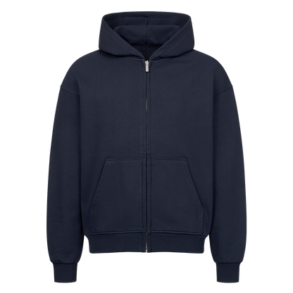 ALL FOR MY PASSION OVERSIZED ZIPPER HOODIE